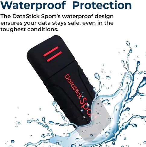 Water Resistant 8GB DataStick Sport by Centon, USB 2.0 Flash Drive Memory Stick for Storage and Backup in Kuwait