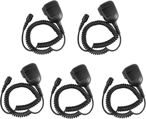 5 حزمة ميكروفون متنقل RMN5052A RMN5052 عالي التحمل متوافق مع XPR4300 XPR4350 XPR4380 XPR4500 XPR4550 XPR4580 XPR5350 XPR5550E XPR5380 XPR5550 XPR5580 DM4400 DM4401 DM4600 راديو ثنائي الاتجاه in Kuwait