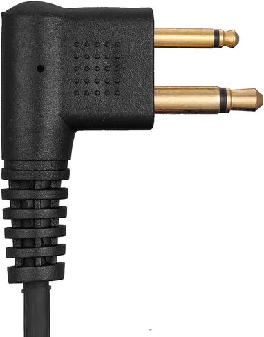 Earpiece with mic PTT Compatible for Motorola Walkie Talkie Radio cls1110 cls1410 cp200 cp200d bpr40 cp100 cp185 rdm2070d, Covert Acoustic Tube Headset, 2 Pack in Kuwait