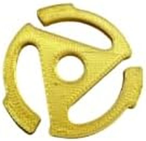 Gold 45 RPM Record Adapter Insert, Vinyl Center Hole Adapters in Kuwait