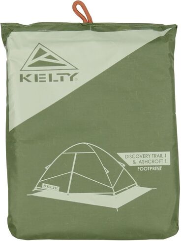 Kelty Discovery Trail 1 Person Tent Footprint (FP Only) Protects Tent Floor from Wear and Tear in Saudi Arabia