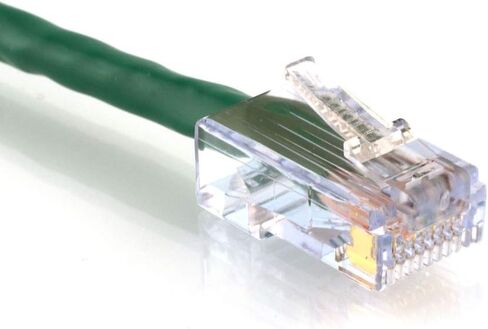 PHAT SATELLITE INTL - كابل تصحيح إيثرنت لبيانات شبكة Cat6A Riser CMR LAN، نحاس نقي صلب 23 AWG، 4 أزواج UTP، 550 ميجاهرتز، قابس Pass Thru RJ45، UL ETL CMR، تم تجميعه في الولايات المتحدة الأمريكية (250 قدمًا، أبيض) in Kuwait