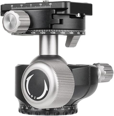 Generic 40mm Low Profile Tripod Ball Head, Tripod Ball Head Mount with 70mm Plate Arca Release Plate for Monopod DSLR Camera Camcorder Telescope in Kuwait
