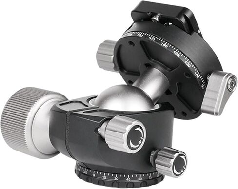 Generic 40mm Low Profile Tripod Ball Head, Tripod Ball Head Mount with 70mm Plate Arca Release Plate for Monopod DSLR Camera Camcorder Telescope in Kuwait
