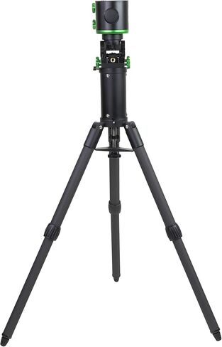 طقم تثبيت Sky-Watcher Wave 100i Pro مع حامل ثلاثي من ألياف الكربون وأنبوب تمديد - سرج مزدوج خفيف الوزن من AZ وحامل تصوير EQ، أسود (S40013) in Kuwait