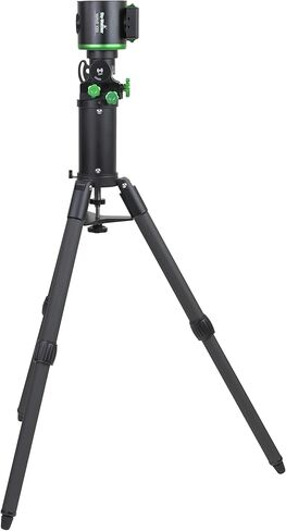 طقم تثبيت Sky-Watcher Wave 100i Pro مع حامل ثلاثي من ألياف الكربون وأنبوب تمديد - سرج مزدوج خفيف الوزن من AZ وحامل تصوير EQ، أسود (S40013) in Kuwait