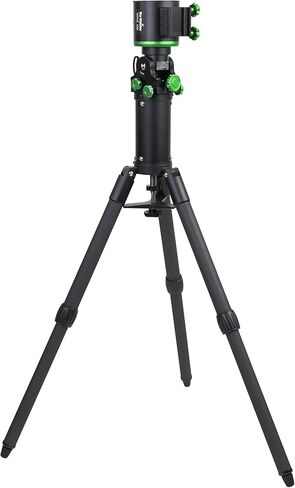 طقم تثبيت Sky-Watcher Wave 100i Pro مع حامل ثلاثي من ألياف الكربون وأنبوب تمديد - سرج مزدوج خفيف الوزن من AZ وحامل تصوير EQ، أسود (S40013) in Kuwait