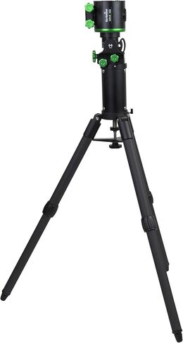 طقم تثبيت Sky-Watcher Wave 100i Pro مع حامل ثلاثي من ألياف الكربون وأنبوب تمديد - سرج مزدوج خفيف الوزن من AZ وحامل تصوير EQ، أسود (S40013) in Kuwait