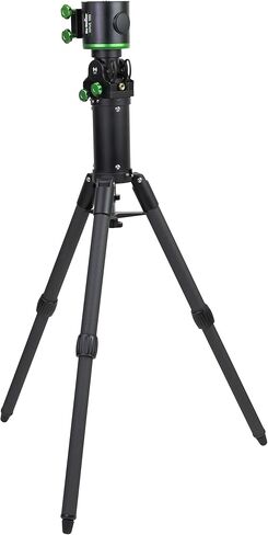طقم تثبيت Sky-Watcher Wave 100i Pro مع حامل ثلاثي من ألياف الكربون وأنبوب تمديد - سرج مزدوج خفيف الوزن من AZ وحامل تصوير EQ، أسود (S40013) in Kuwait