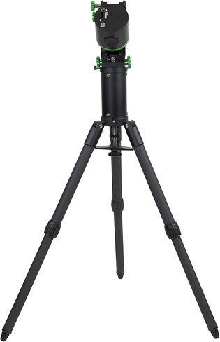 طقم تثبيت Sky-Watcher Wave 100i Pro مع حامل ثلاثي من ألياف الكربون وأنبوب تمديد - سرج مزدوج خفيف الوزن من AZ وحامل تصوير EQ، أسود (S40013) in Kuwait