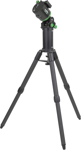طقم تثبيت Sky-Watcher Wave 100i Pro مع حامل ثلاثي من ألياف الكربون وأنبوب تمديد - سرج مزدوج خفيف الوزن من AZ وحامل تصوير EQ، أسود (S40013) in Kuwait