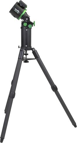 طقم تثبيت Sky-Watcher Wave 100i Pro مع حامل ثلاثي من ألياف الكربون وأنبوب تمديد - سرج مزدوج خفيف الوزن من AZ وحامل تصوير EQ، أسود (S40013) in Kuwait