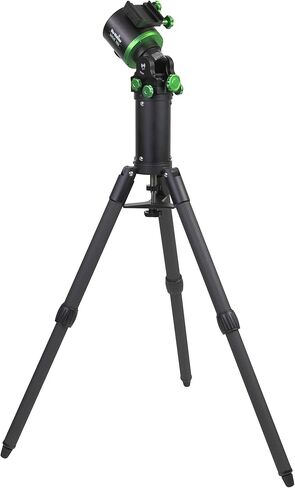 طقم تثبيت Sky-Watcher Wave 100i Pro مع حامل ثلاثي من ألياف الكربون وأنبوب تمديد - سرج مزدوج خفيف الوزن من AZ وحامل تصوير EQ، أسود (S40013) in Kuwait