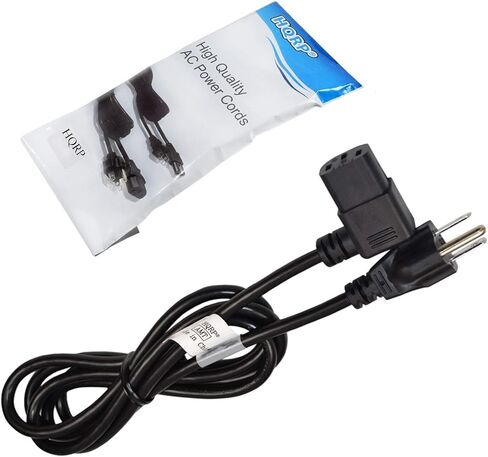 HQRP AC Power Cord Compatible with LG 20LS7D-UB 20LS7D-UK 22LC2D 22LC2D-UB 22LD350 22LE5300 Mains Cable in Kuwait
