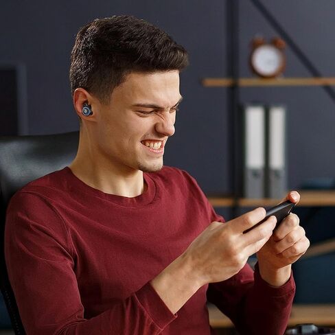 سماعات أذن لاسلكية Monster Clarity 101 AirLinks، سماعات أذن بلوتوث 5.0 مع علبة شحن، سماعات ستيريو بصوت جهير عميق، مقاومة للماء IPX5، ميكروفون مدمج، مكالمة واضحة، ملاءمة آمنة للرياضة in Kuwait