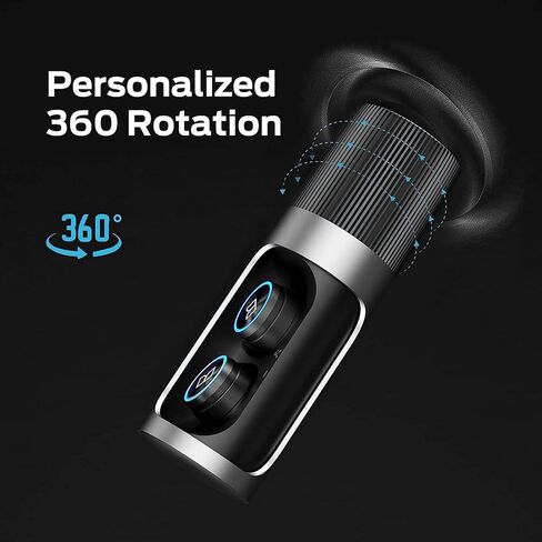 سماعات أذن لاسلكية Monster Clarity 101 AirLinks، سماعات أذن بلوتوث 5.0 مع علبة شحن، سماعات ستيريو بصوت جهير عميق، مقاومة للماء IPX5، ميكروفون مدمج، مكالمة واضحة، ملاءمة آمنة للرياضة in Kuwait