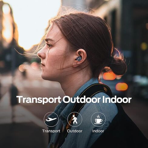سماعات أذن لاسلكية Monster Clarity 101 AirLinks، سماعات أذن بلوتوث 5.0 مع علبة شحن، سماعات ستيريو بصوت جهير عميق، مقاومة للماء IPX5، ميكروفون مدمج، مكالمة واضحة، ملاءمة آمنة للرياضة in Kuwait