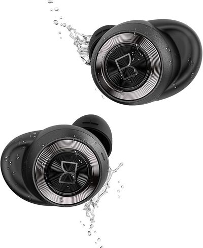 Monster Achieve 100 AirLinks Wireless Earbuds,Super Fast Charge,Bluetooth 5.0 in-Ear Stereo Headphones with USB-C Charging Case,Built-in Mic for Clear Calls,Water Resistant Design for Sports, Red in Kuwait