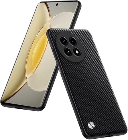 حافظة هاتف متوافقة مع هاتف OnePlus 13R 5G (6.78 بوصة)، غطاء واقٍ من جلد البولي يوريثان - أصفر in Kuwait