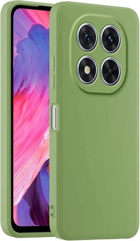 Colorful Silicone Phone Case Cover, Suitable for Poco X7 Pro 5G (6.67") - Sand Powder in Kuwait
