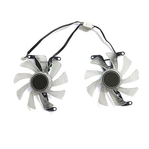 LED GPU Fan Replacement 4PIN 85MM T129215SU FY9015M12LPA for RTX2060 GTX1660 Super 1660Ti Graphics Card Cooling(LED Fan) in Kuwait