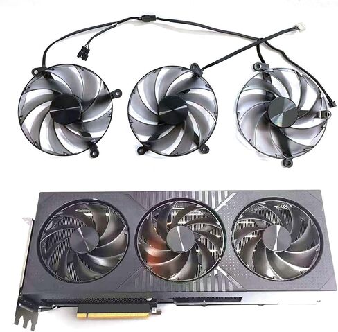 98 مللي متر 4PIN PLD10020B12H تيار مستمر 12 فولت 0.65A لوحة حرارية لاستبدال بطاقة الرسومات RTX 4090 in Kuwait