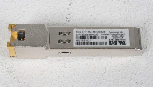 وحدة HP 453156-001 سعة 1 جيجابايت SFP RJ-45 - 453154-B21، 453578-001 (متجددة) in Kuwait