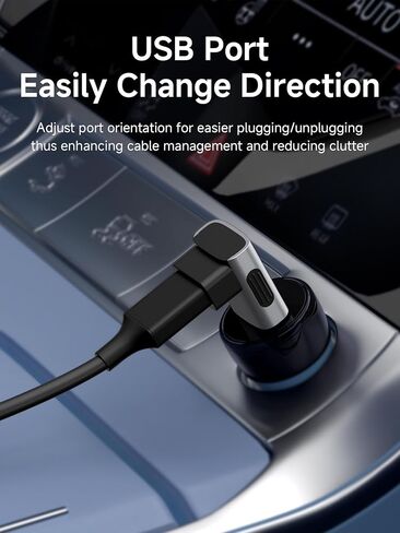 USB 3.2 Adapter 2 Pack, 90 Degree Right and Left Angle USB A Male to Female Connector OTG Adapter Cable Extender for Laptops Charger PC Car Mouse Keyboard (Middle Back) in Kuwait