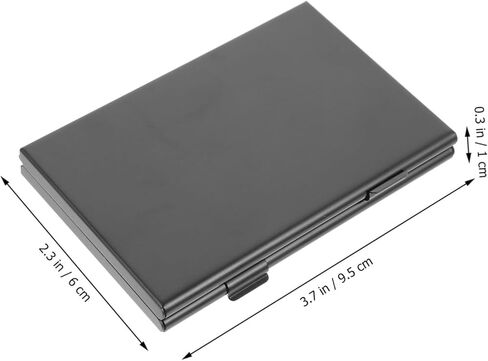 Veemoon Memory Card Storage Case with Anti-Static Slots for High-Capacity Cards for Travel and Photography Black in Kuwait