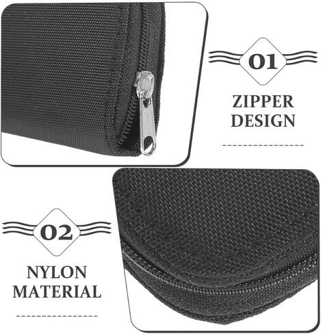Homoyoyo 2pcs Memory Card Organizer Case with 22 Slots Multi-Function Memory Card Storage Pouch for Photographers and Digital Enthusiasts for Micro in Kuwait