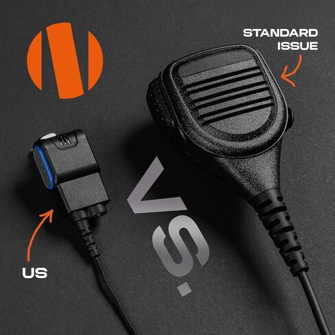 N-ear Choice™ PTT/Mic Tier 3 - Compact Radio PTT for Kenwood Radios NX-210G, NX-300, NX-3300, NX-5200, NX300, TK-2180, TK-280, TK-290, TK-3180, TK-385, TK-5210, TK-5310, TK-5400 Series in Kuwait