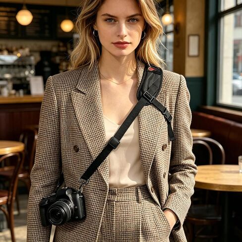 1Pc Focus F-1 Professional Camera Shoulder Strap, Quick Release Single Shoulder Harness for DSLR Cameras, Fast Shooting Photographer Camera Belt (F1 Shoulder Strap) in Kuwait
