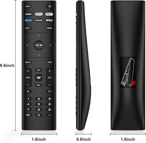 بديل لجهاز التحكم عن بعد للتلفزيون الذكي VIZIO، عالمي لجميع أجهزة التلفاز الذكية VIZIO in Kuwait