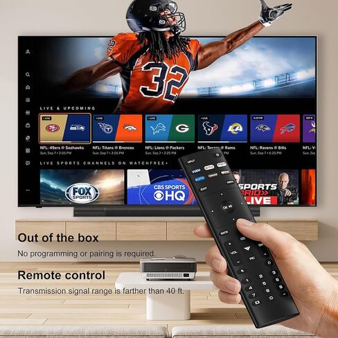 بديل لجهاز التحكم عن بعد للتلفزيون الذكي VIZIO، عالمي لجميع أجهزة التلفاز الذكية VIZIO in Kuwait