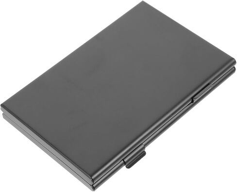 SEWACC Memory Card Storage Case with Anti-Static Pp Material Portable Memory Card Holder Box for Travel and Electronics Accessories Black in Kuwait