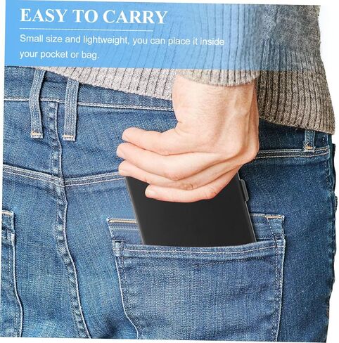 SEWACC Memory Card Storage Case with Anti-Static Pp Material Portable Memory Card Holder Box for Travel and Electronics Accessories Black in Kuwait