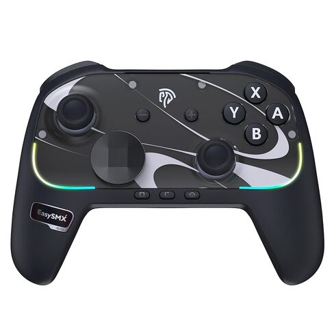 EasySMX S10 Controller for Switch 2/Switch/PC, One-Key Wake-Up, TMR Anti-Drift Joystick, Mechanical Buttons, 6-Axis Gyro, Bluetooth, RGB, Swappable D-Pad & Faceplates in Kuwait