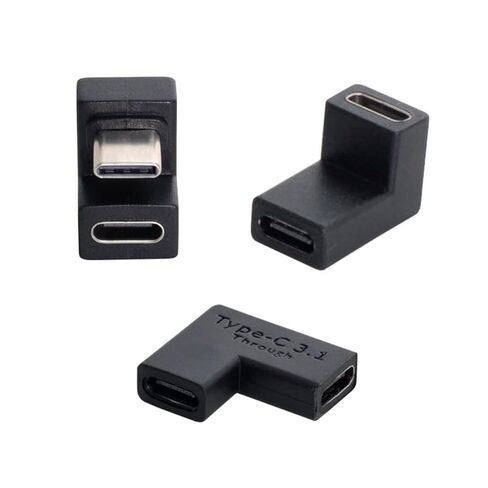 cablecc 4PCS USB Data Blocker Male to Female Type-A to USB-C Only for Power Charge Eliminate Data Risks During Charging Anti-Hacking Protection in Saudi Arabia