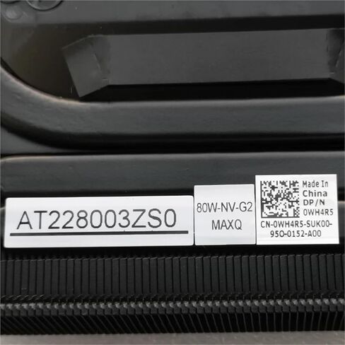 0WH4R5 لـ 15 R3 مروحة تبريد الكمبيوتر المحمول مروحة تبريد المبرد CN-0WH4R5 WH4R5 in Kuwait