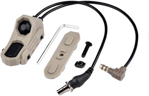 Tactical Pressure Remote Switch Tail SF/LA23 Plug SF M300 M600 BKDE (Brown) in Saudi Arabia