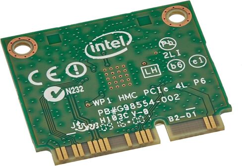 Intel 3160.HMWWB.R ثنائي النطاق Wireless-AC 3160 محول الشبكة PCI Express نصف بطاقة صغيرة 802.11 b/a/g/n/ac in Kuwait