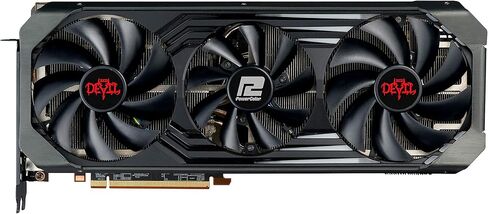 بطاقة رسومات PowerColor Red Devil AMD Radeon RX 6900 XT Ultimate Gaming مع ذاكرة GDDR6 سعة 16 جيجابايت، وHDMI 2.1 (متجددة) in Kuwait