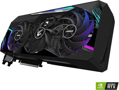GIGABYTE AORUS GeForce RTX 3080 Ti Master 12G Graphics Card, Max Covered Cooling, 12GB 384-bit GDDR6X, GV-N308TAORUS M-12GD Video Card (Renewed) in Kuwait