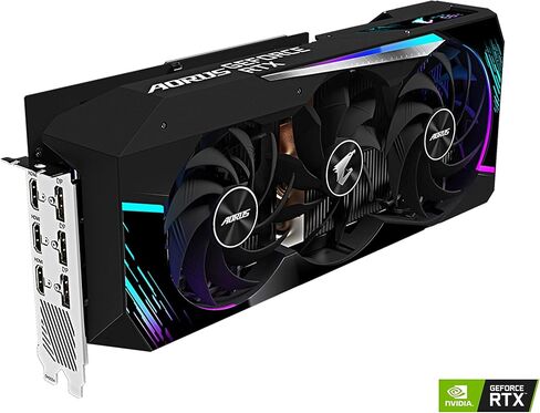 GIGABYTE AORUS GeForce RTX 3080 Ti Master 12G Graphics Card, Max Covered Cooling, 12GB 384-bit GDDR6X, GV-N308TAORUS M-12GD Video Card (Renewed) in Kuwait