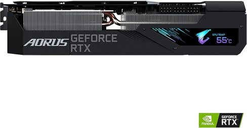 GIGABYTE AORUS GeForce RTX 3080 Ti Master 12G Graphics Card, Max Covered Cooling, 12GB 384-bit GDDR6X, GV-N308TAORUS M-12GD Video Card (Renewed) in Kuwait