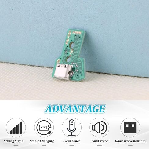 3PCS for PS4 JDS-055 Charging Port Replacement for PlayStation 4 PS4 Dock Connector Micro USB Charge Power Socket Jack Port Console Accessories (with Repair Tools) in Kuwait