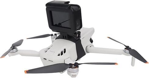 دعامة محول تثبيت الكاميرا لـ DJI Lito1/X1، ملحقات دعامة توسيع لـ DJI Lito1/X1، متوافقة مع Insta360 Go Ultra/DJI Osmo Nano/Go Pro، سريعة الإصدار، خفيفة الوزن in Kuwait