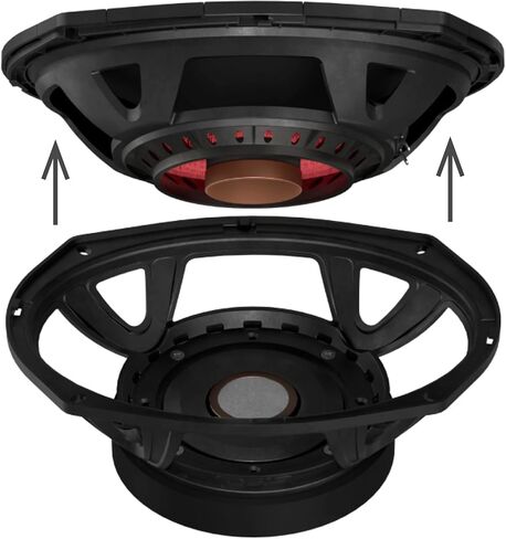 DS18 PROJECT360 6x9" High Sensitivity Mid-High Loudspeaker - 300W RMS 4-Ohm - Rotating Recone Design for Quick Repair in Kuwait