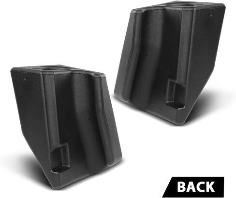 GRAND ORANGE Speaker Sound Wedges 2 PCS Compatible with Jeep Wrangler YJ CJ 1976-1995 Black Pair Left and Right in Kuwait