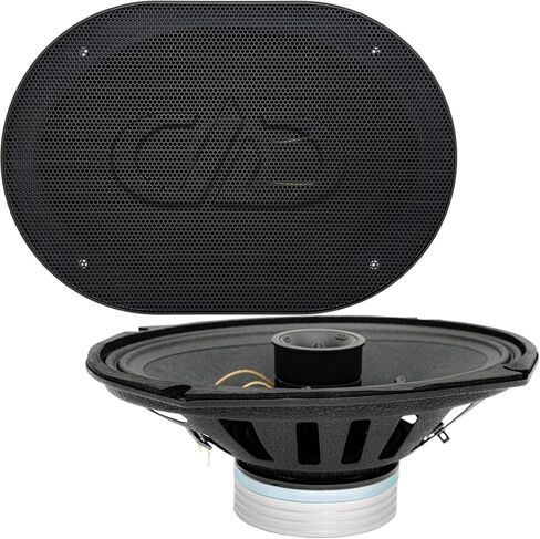DD Audio VO-XN369-S2 6"x9" 250W RMS 2-Ohm Coaxial Speakers Pair in Kuwait